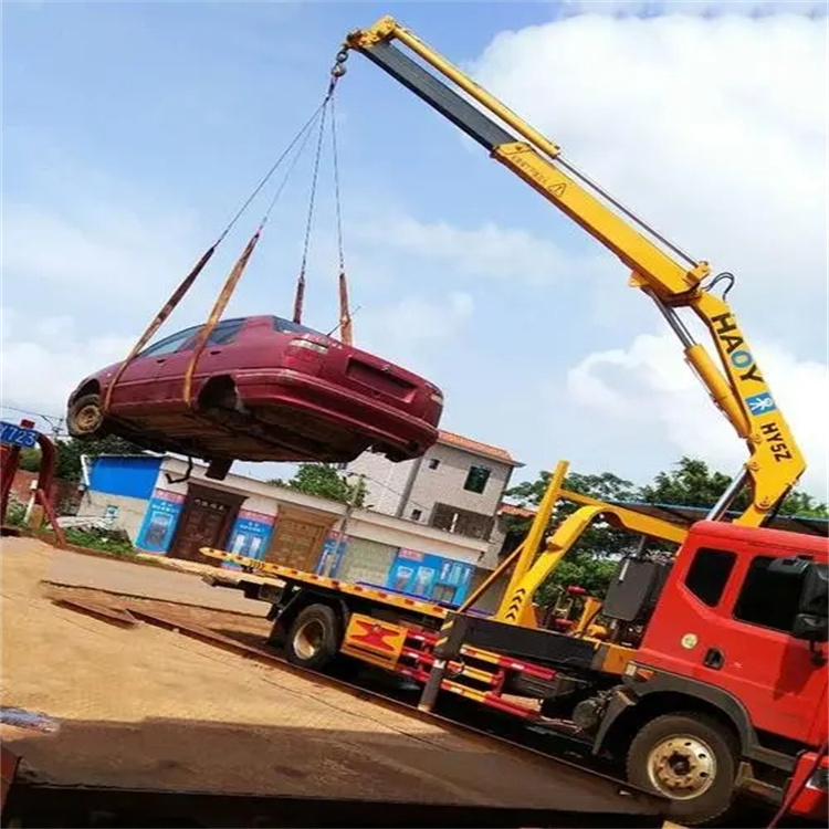 海门吊车救援小汽车怎么吊